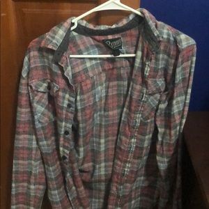 Pink Retrofit Flannel guys or girls
